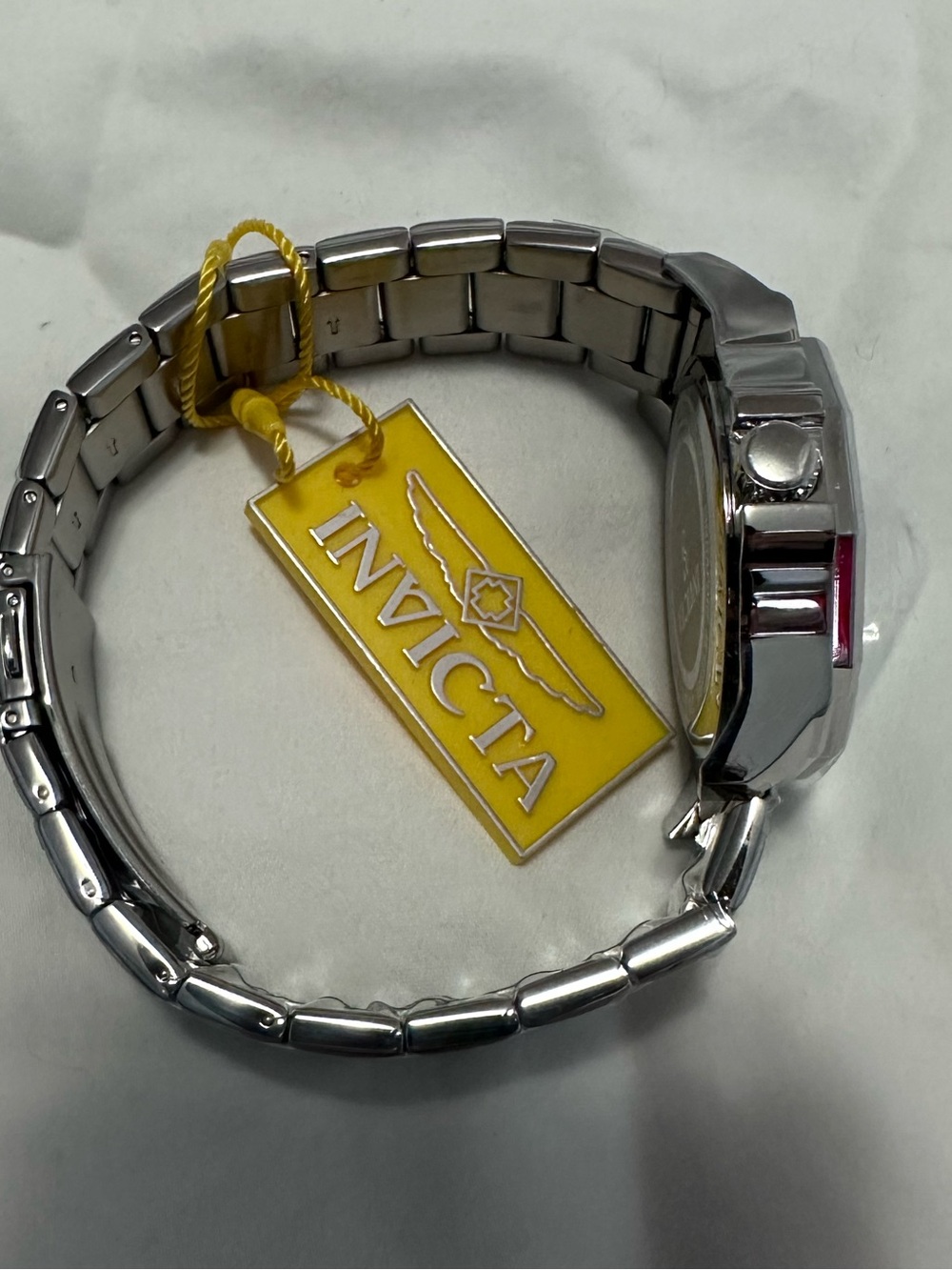 Invicta Speedway NWT Men's 48912 Light Turquoise Blue Stainless Steel Watch Box - Picture 7 of 13
